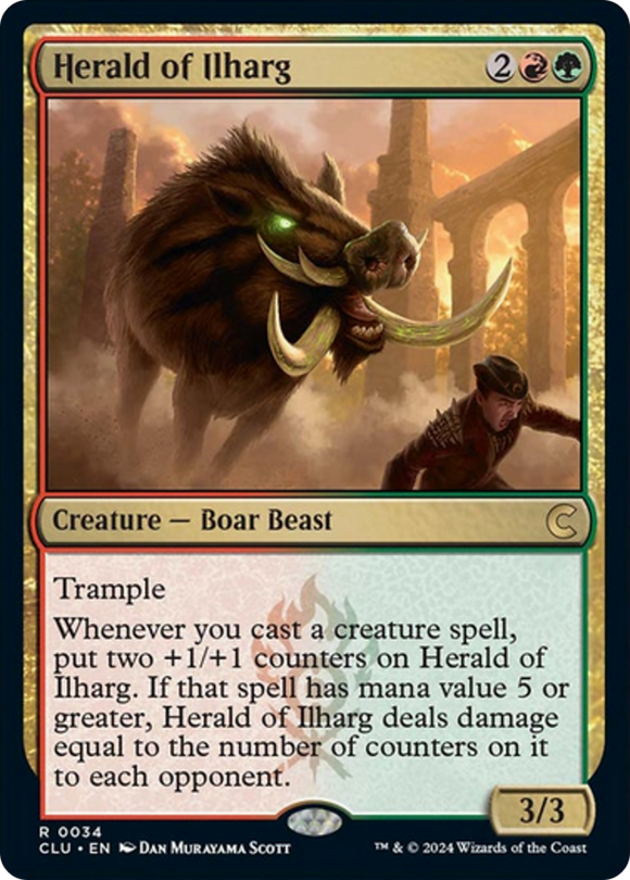 Heraldo de Ilharg [Ravnica: Edición de pistas] 