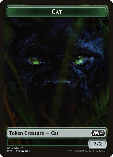Bird // Cat (011) Double-Sided Token [Core Set 2021 Tokens] - 0