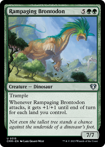 Brontodonte furioso [Comandante Masters] 