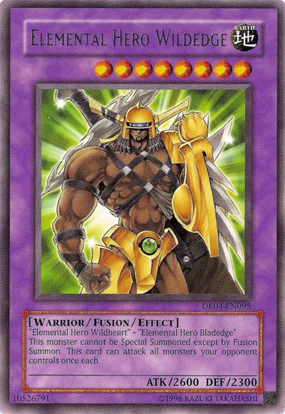 Héroe elemental Wildedge [DR04-EN095] Raro 