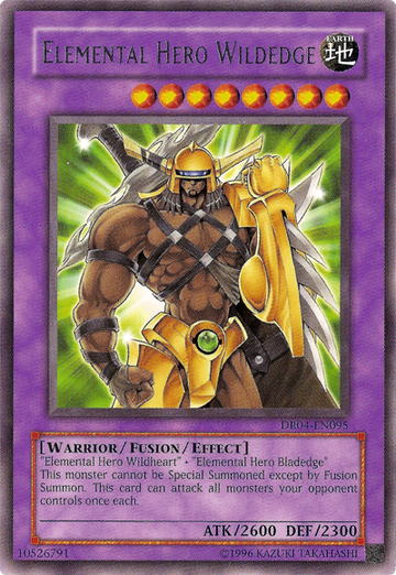 Héroe elemental Wildedge [DR04-EN095] Raro 