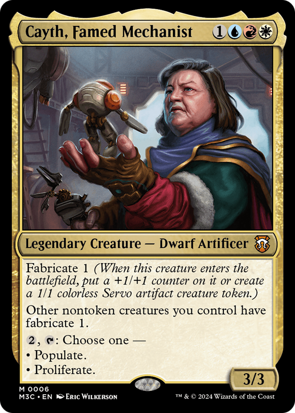 Cayth, famoso mecanicista [Comandante de Modern Horizons 3] 