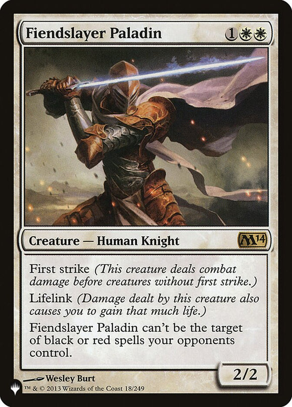 Paladín Matador de Demonios [La Lista] 