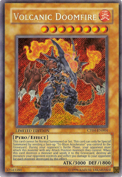 Fuego fatal volcánico [CT04-EN004] Secreto raro 