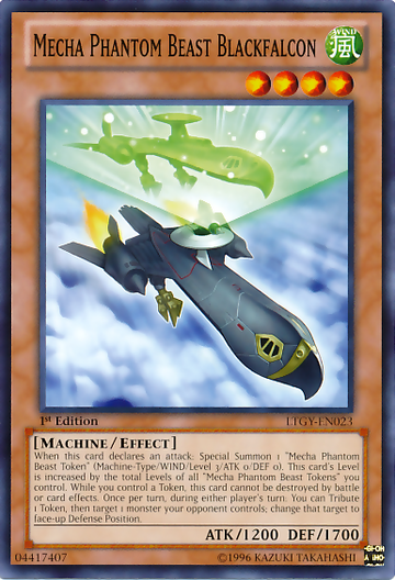 Mecha Phantom Beast Blackfalcon [LTGY-EN023] Common