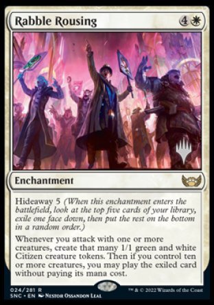 Paquete promocional de Rabble Rousing (promoción) [Promociones de Streets of New Capenna] 