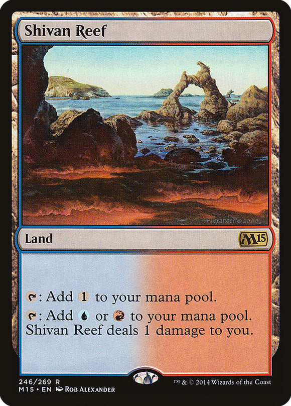 Arrecife Shivan [Magic 2015] 