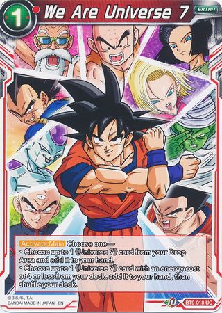 Somos Universo 7 (BT9-018) [Universal Onslaught] 