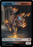 Spirit (0010) // Elemental (0037) Double-Sided Token [Commander Masters Tokens]-2