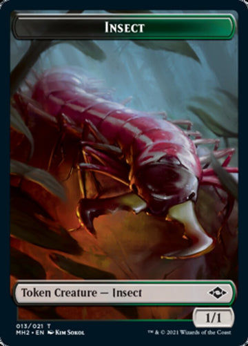 Clue (15) // Insect Double-Sided Token [Modern Horizons 2 Tokens] - 0