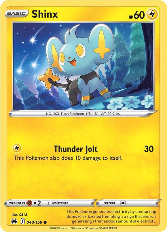 Shinx (040/159) (40) [Espada y escudo: Corona Zenith] 