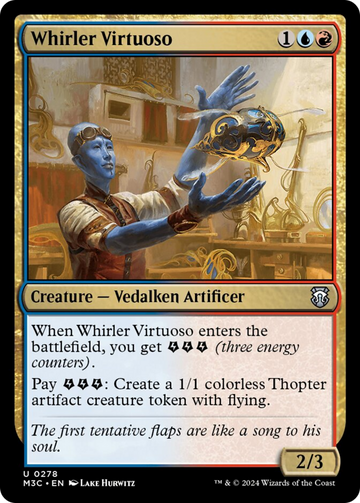 Virtuoso del remolino [Comandante de Modern Horizons 3] 