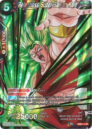 El implacable Super Saiyan Kale (TB1-015) [El Torneo del Poder] 