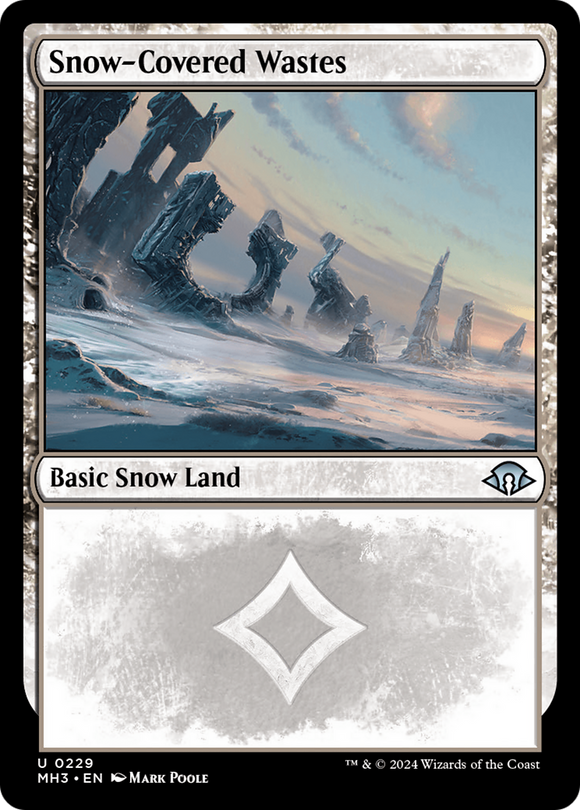 Desierto cubierto de nieve (0229) [Horizontes modernos 3] 