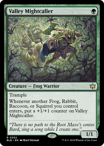 Valley Mightcaller [Bloomburrow] - 0