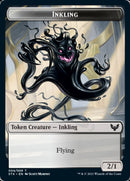 Inkling // Spirit Double-Sided Token [Strixhaven: School of Mages Tokens]-1