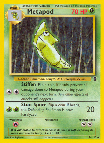 Metapod (54/110) [Colección Legendaria] 