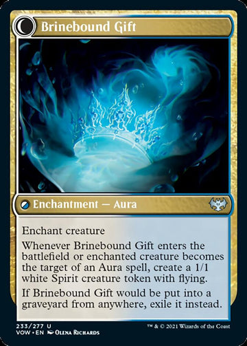 Brine Comber // Brinebound Gift [Innistrad: Crimson Vow] - 0