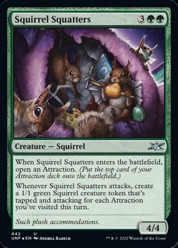 Ardillas okupantes (Galaxy Foil) [Unfinity] 
