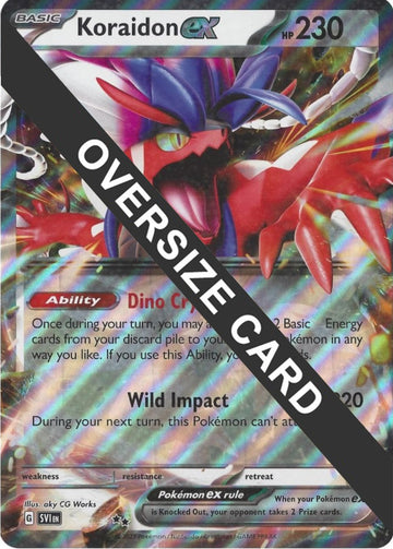 Koraidon ex (125/198) (Tarjeta Jumbo) [Scarlet &amp; Violet: Base Set] 