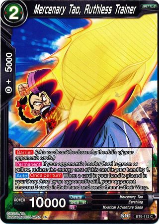 Mercenario Tao, entrenador despiadado (BT6-112) [Reyes destructores] 