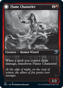 Canalizador de llamas // Encarnación de la llama [Innistrad: Double Feature] -1