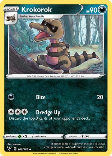 Krokorok (108/185) [Espada y escudo: voltaje intenso] 