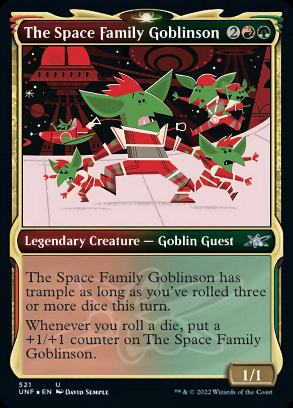 La familia espacial Goblinson (Showcase) (Galaxy Foil) [Unfinity] 