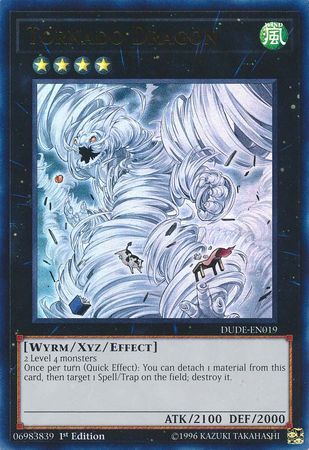 Dragón Tornado [DUDE-EN019] Ultra Raro 