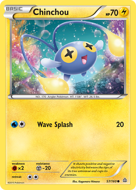Chinchou (57/160) [XY: Choque primigenio] 