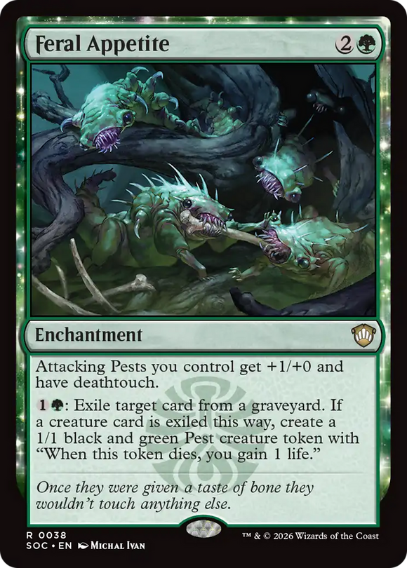 Feral Appetite [Secrets of Strixhaven Commander]