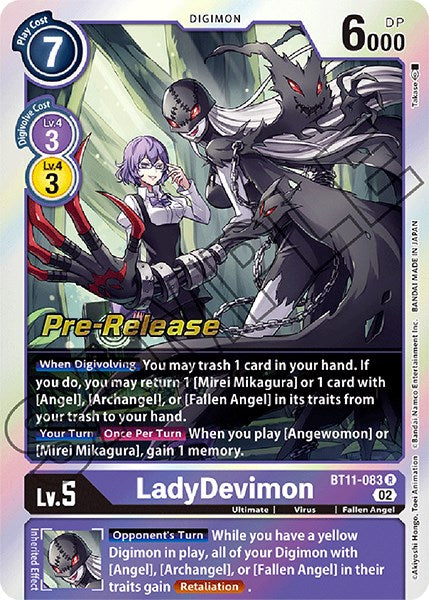 LadyDevimon [BT11-083] [Promociones previas al lanzamiento de la fase dimensional] 