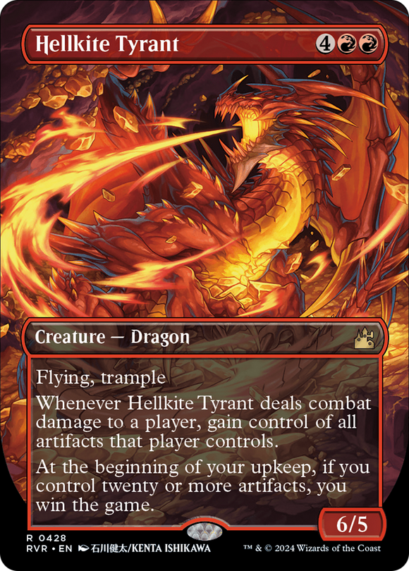 Hellkite Tyrant (Anime sin fronteras) [Ravnica Remastered] 