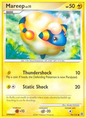 Mareep (94/132) [Diamante y Perla: Maravillas secretas] 