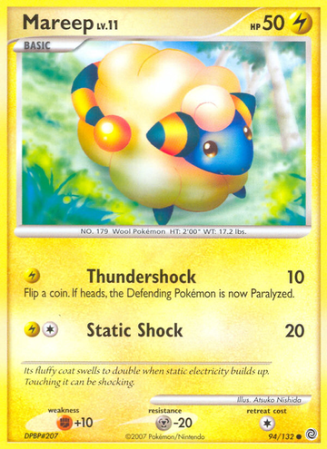 Mareep (94/132) [Diamante y Perla: Maravillas secretas] 