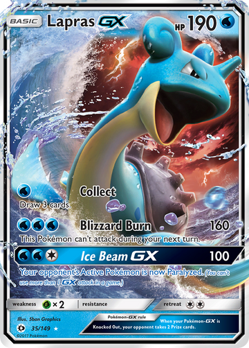 Lapras GX (35/149) [Sol y Luna: Set básico] 