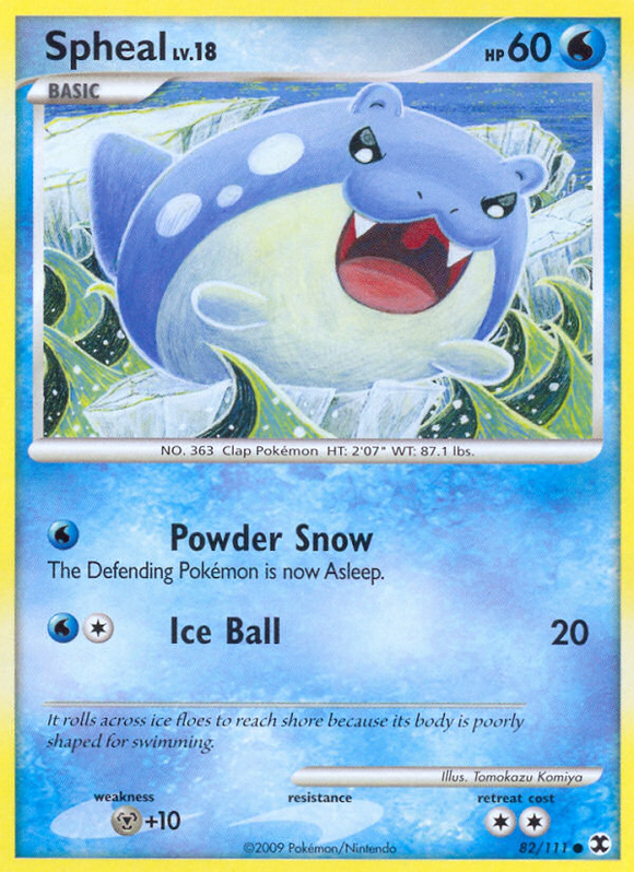 Spheal (82/111) [Platino: Rivales en ascenso] 