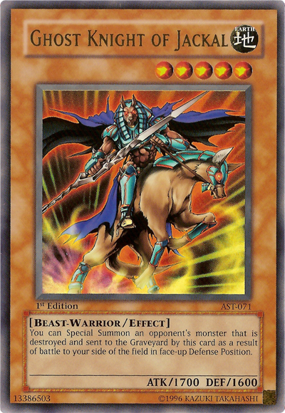 Caballero fantasma de Jackal [AST-071] Ultra raro 