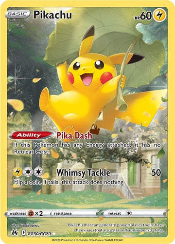 Pikachu (GG30/GG70) [Espada y escudo: Corona Zenith] 