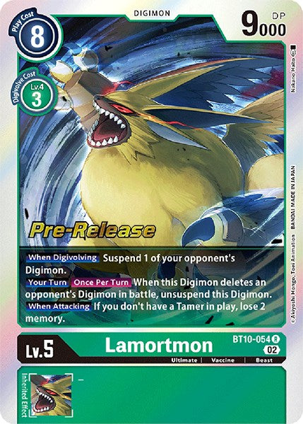 Lamortmon [BT10-054] [Tarjetas de prelanzamiento de Encuentro de Xros]
