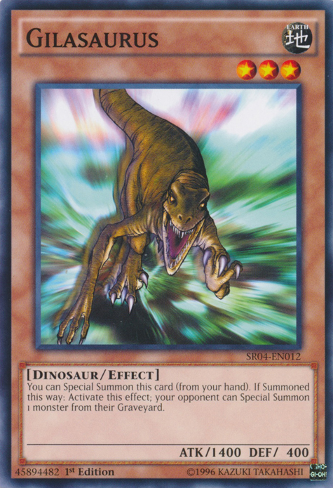 Gilasaurus [SR04-EN012] Común 