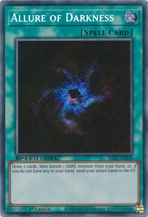 Allure of Darkness [SGX3-ENI30] Raro secreto 