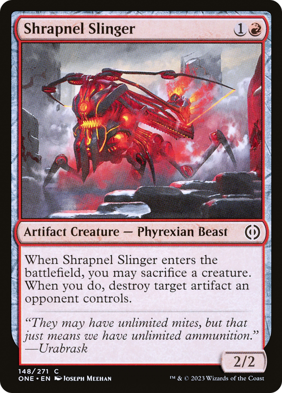 Lanzador de metralla [Phyrexia: Todos serán uno] 