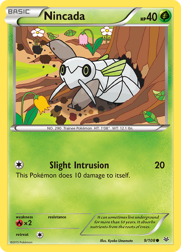 Nincada (9/108) [XY: Cielos rugientes] 