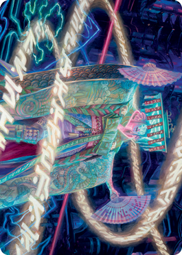 Tarjeta de arte de Satsuki, la tradición viviente [Serie de arte de Kamigawa: Neon Dynasty] 