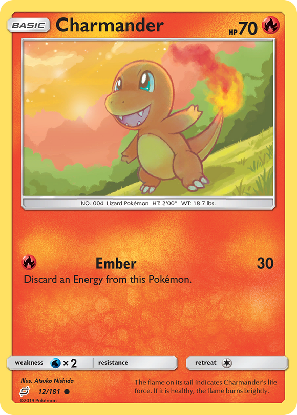 Charmander (12/181) [Sol y Luna: Formen equipo] 