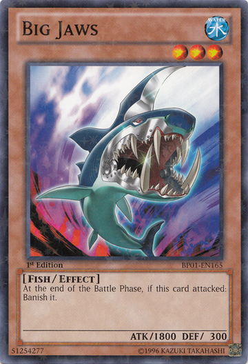 Big Jaws [BP01-EN165] Starfoil Raro 