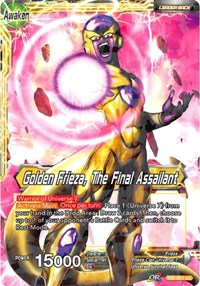 Frieza // Golden Frieza, The Final Asaultant (Paquete de cartas grande de 2018) (TB1-073) [Tarjetas promocionales] 