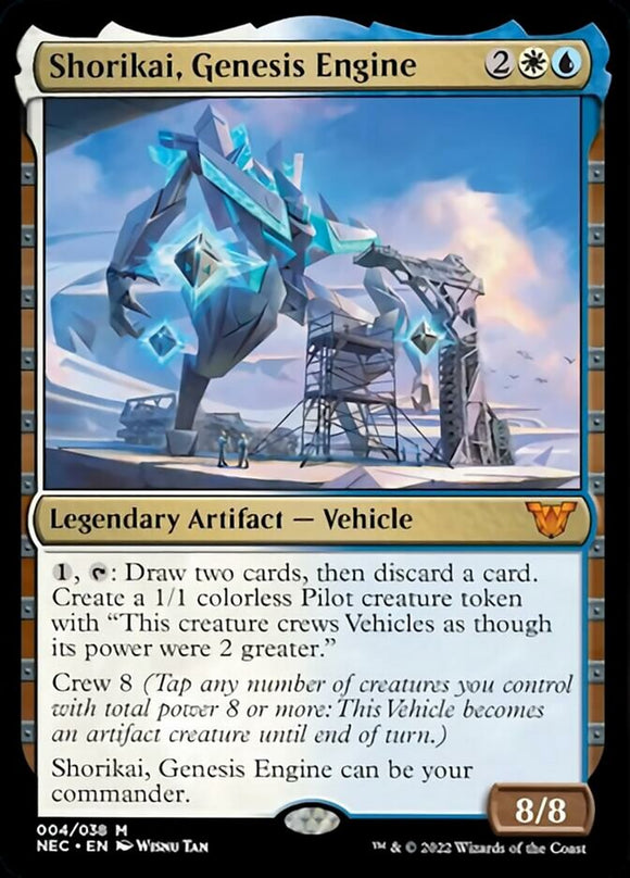 Shorikai, Genesis Engine [Kamigawa: Comandante de la Dinastía Neón] 
