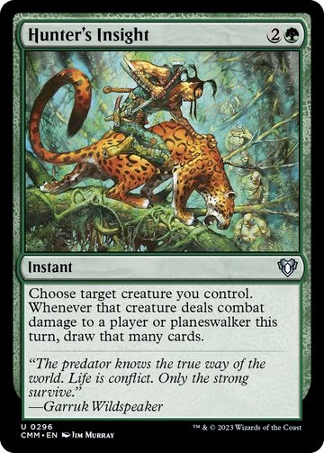 La visión del cazador [Commander Masters] 